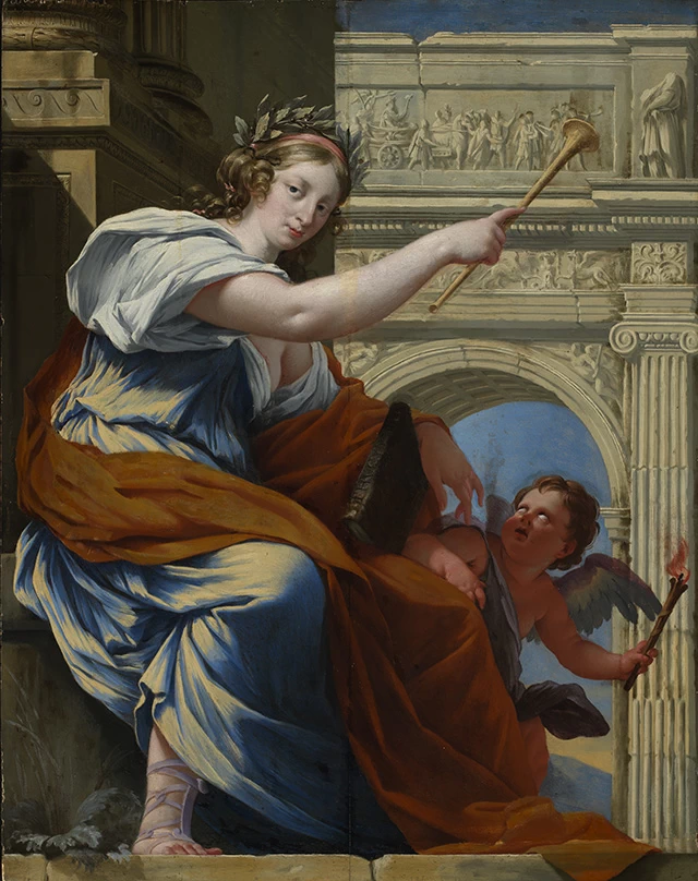 La musa Clio - Staatliche Kunsthalle Karlsruhe